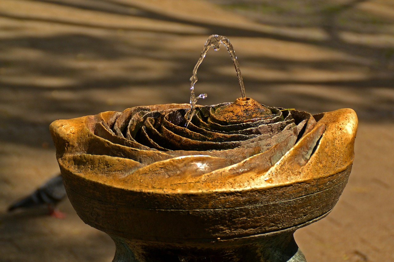 fontaine jardin